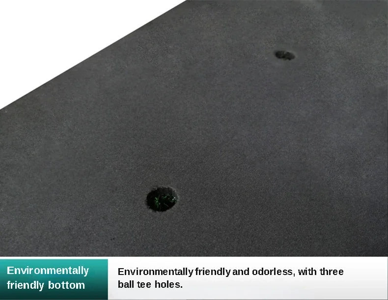 PGM Golf Hitting Mat Indoor Outdoor Mini Practice Durable PP Grass Pad Backyard Exercise Golf Training Aids With TEE DJD003