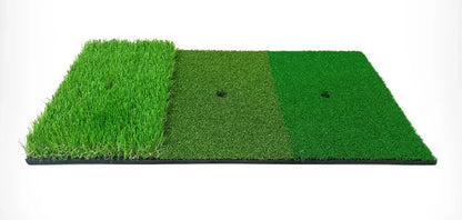 PGM Golf Hitting Mat Indoor Outdoor Mini Practice Durable PP Grass Pad Backyard Exercise Golf Training Aids With TEE DJD003