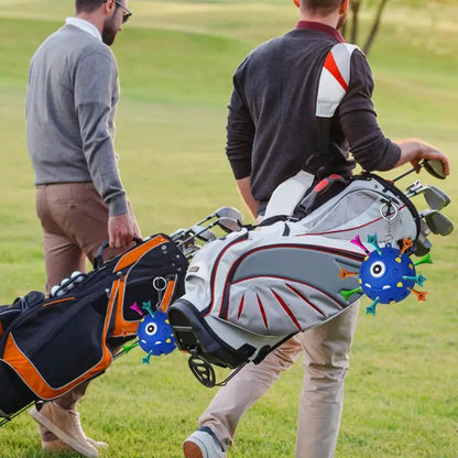 Golf Tee Hanger Portable Golf Tee Storage Stand Golf Gift Accessories Novelty Keychain Accessory Golf Ball Tee Holder For